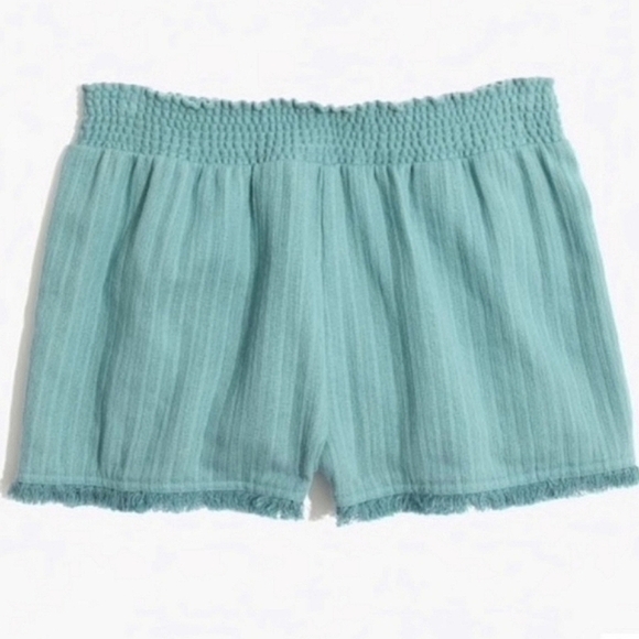 Madewell Porte Fringe Cover Up Shorts - Picture 1 of 9